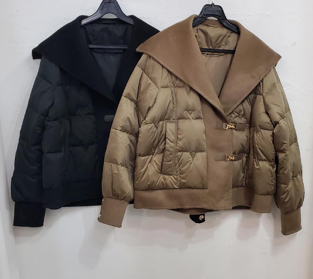 울배색덕다운패딩