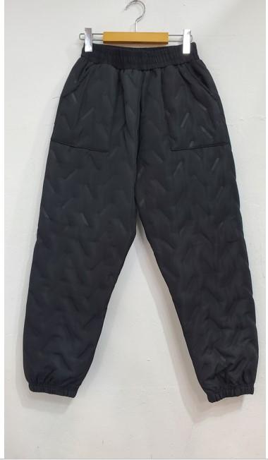 고주파누빔솜바지