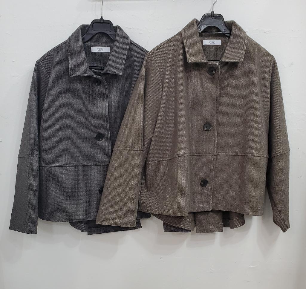 하운드체크자켓