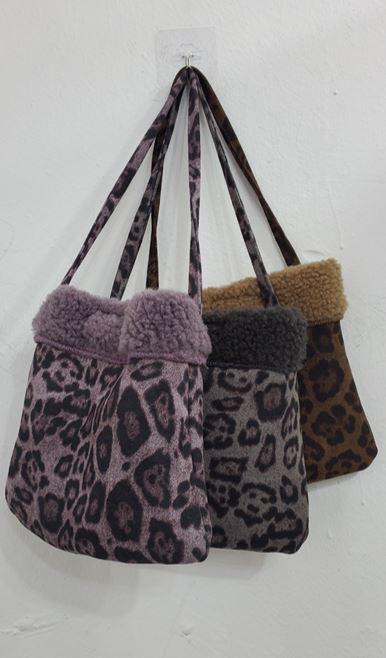 호피귀요미털가방