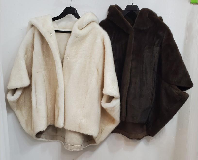 간지후드밍크조끼