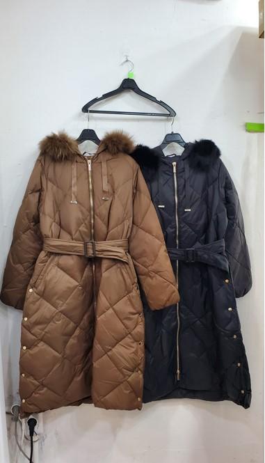 막큐브롱다운패딩