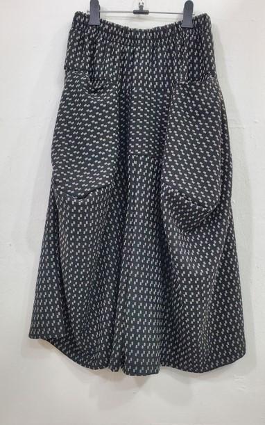 입체주머니패턴치마바지