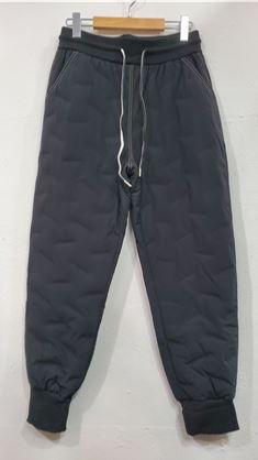 오리털조거바지(블랙)