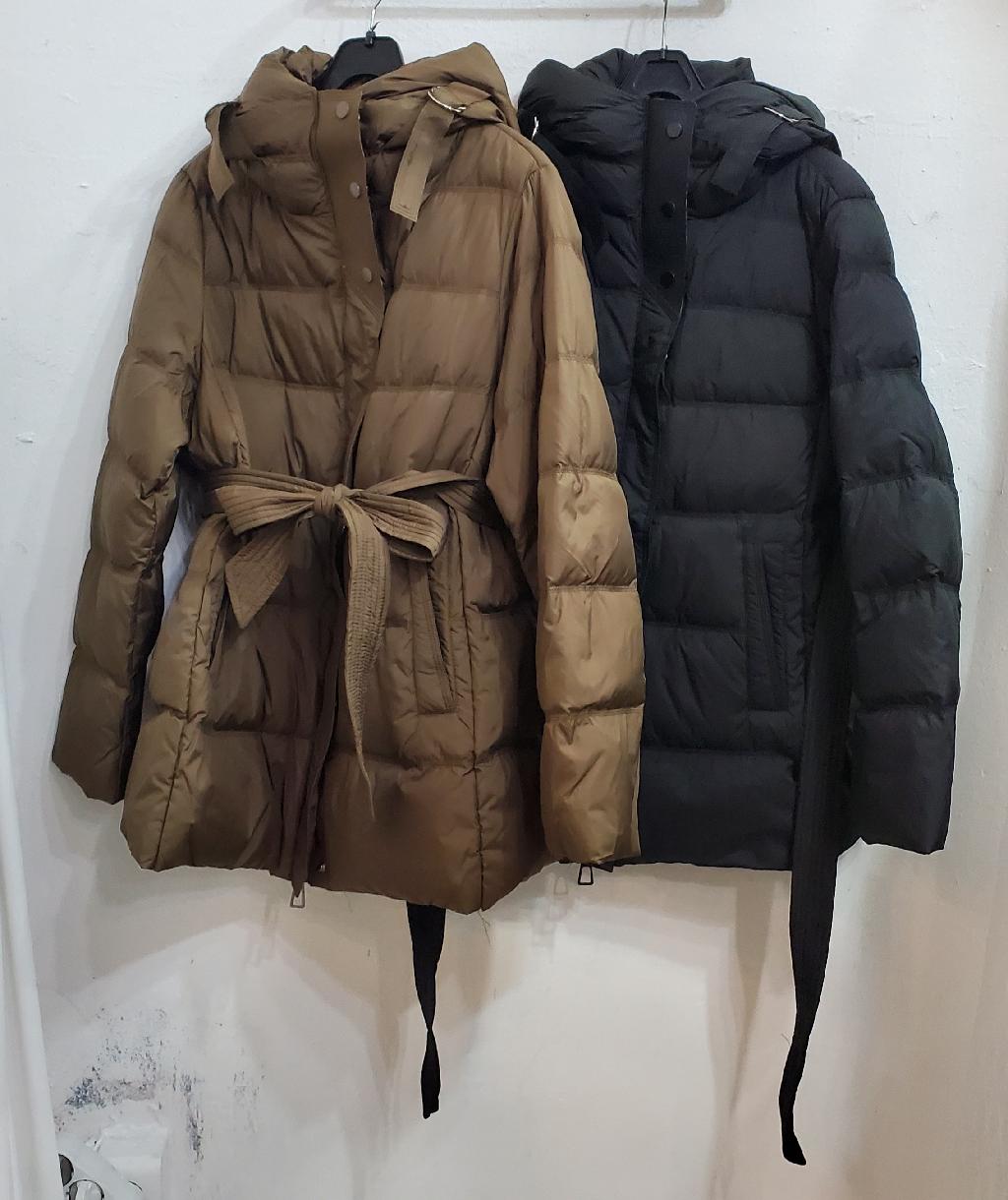 발열오리털하프패딩