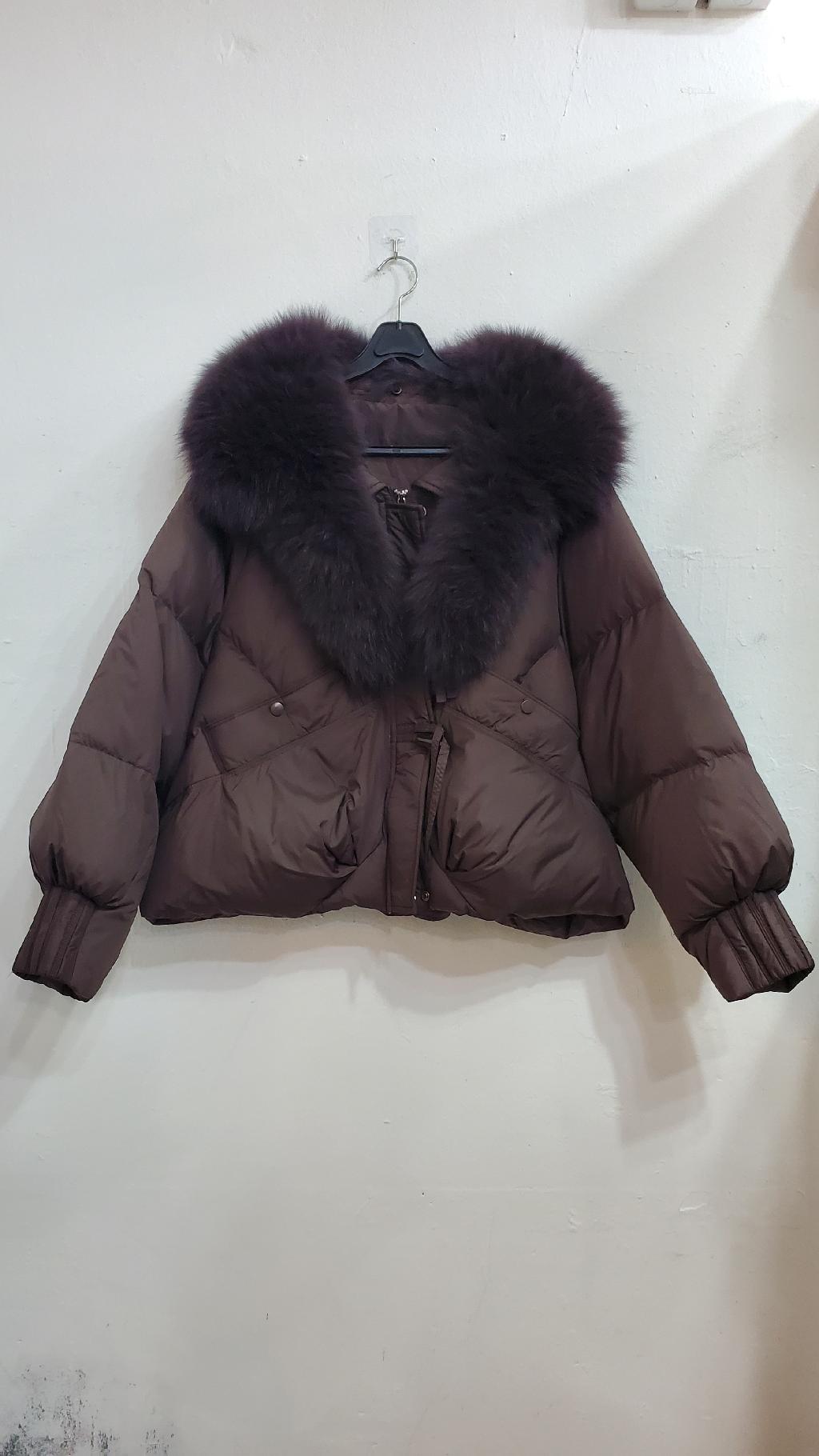 폭스퍼S자수패딩