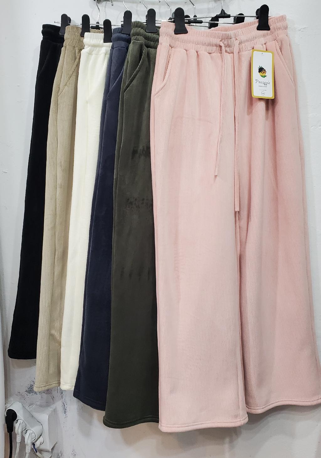 골덴허리스트링속기모통바지