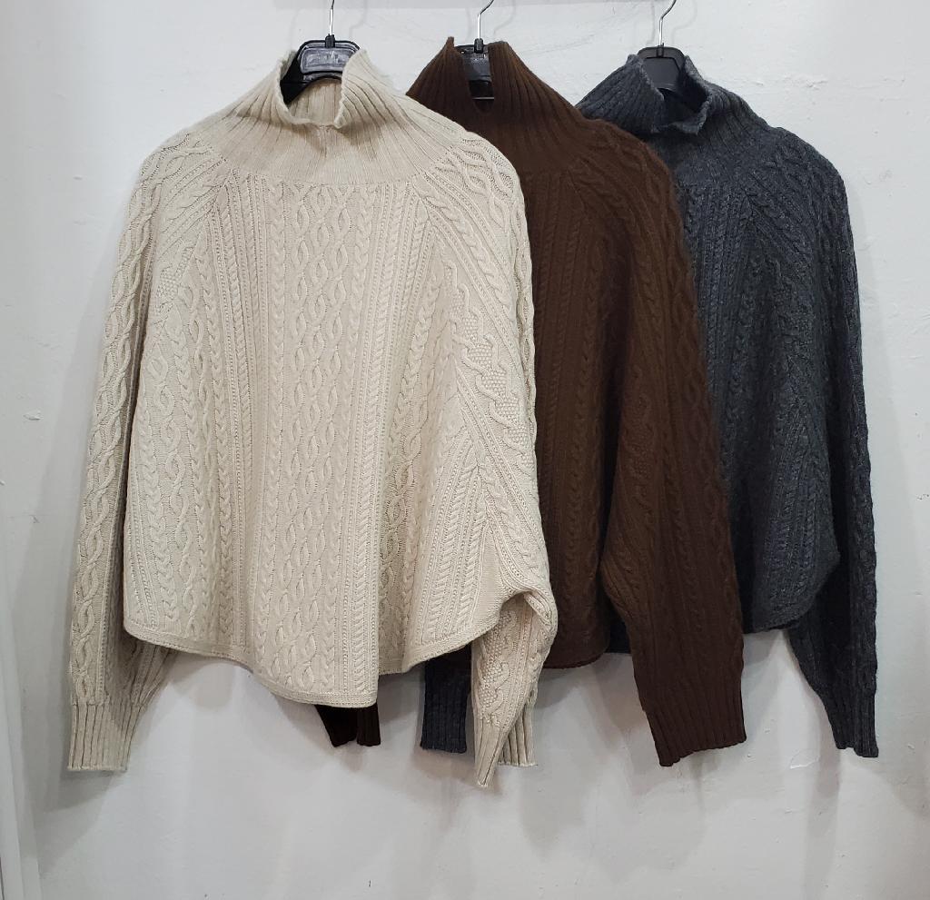 목선절개케이블케이프니트