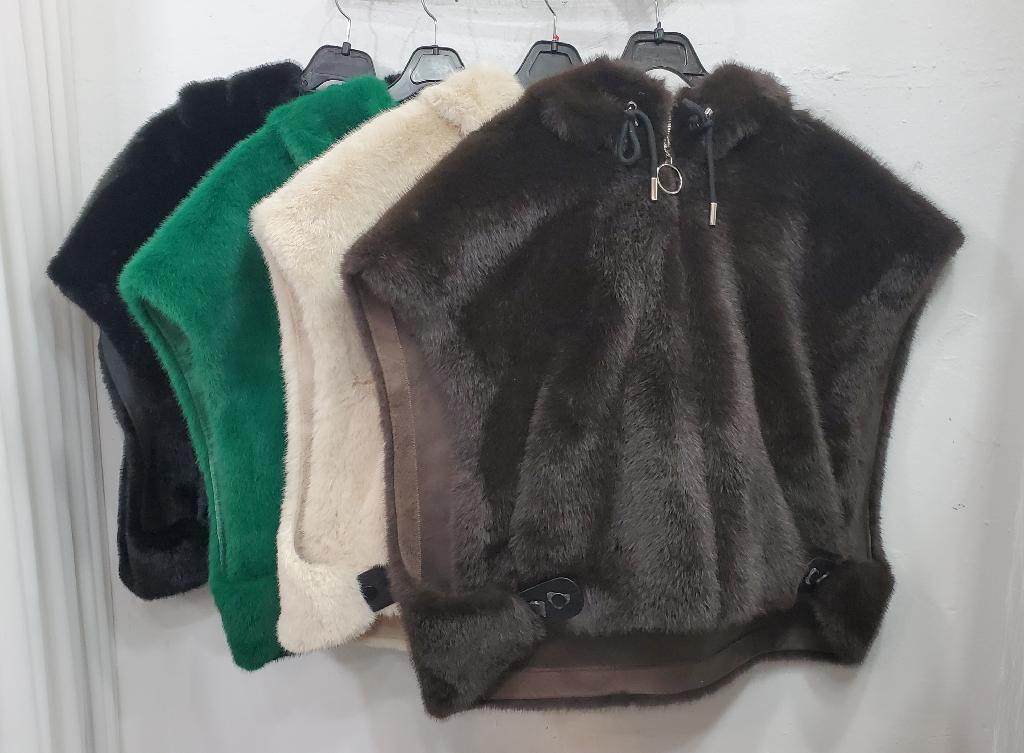 푹파인밍크조끼