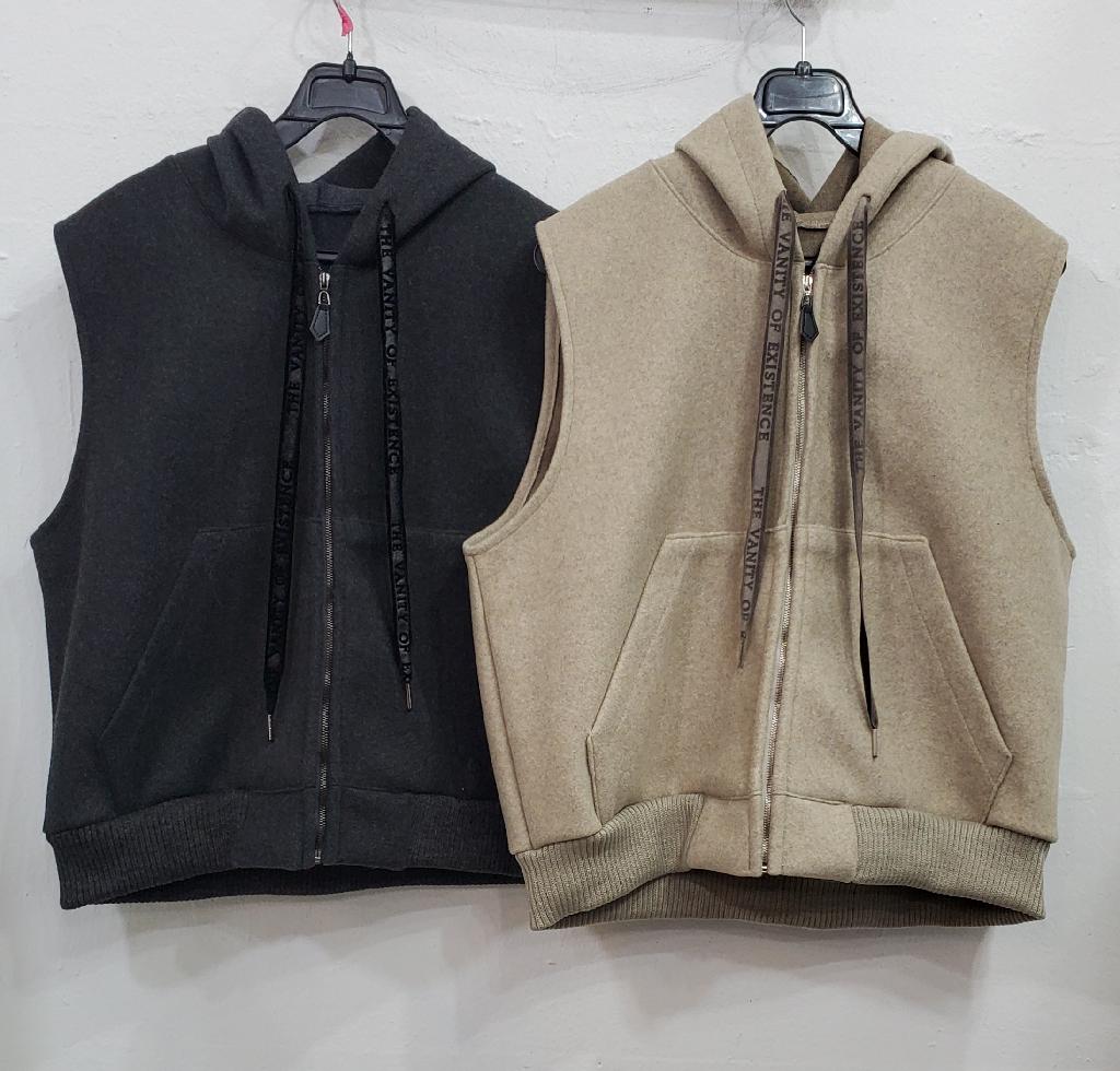 울밀링지후드조끼