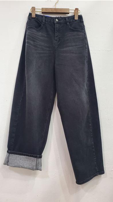 속기모뒷절개반배기블랙진