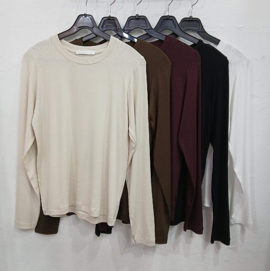 기모레이온라운드긴팔티(베이직)