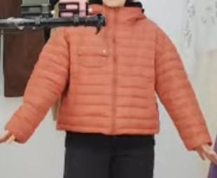 후드투지퍼경량오리털패딩(2버젼)