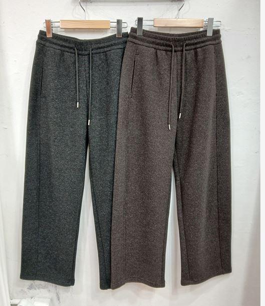 모직와이드바지