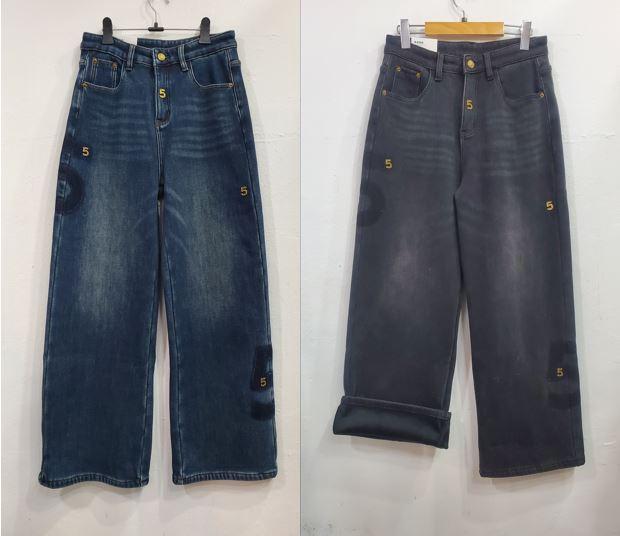 기모넘버5통일자청바지