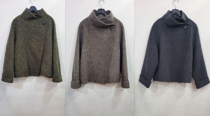 울캐시핸드메이드숄카라코트 