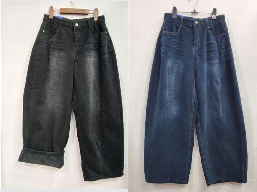 앞선절개기모청바지(살짝항아리핏)