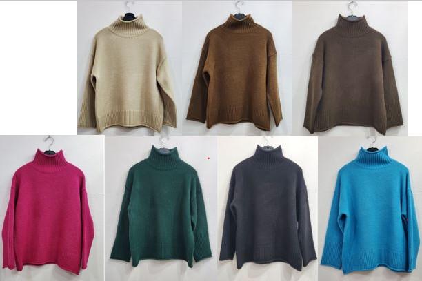 무지롤넥니트티