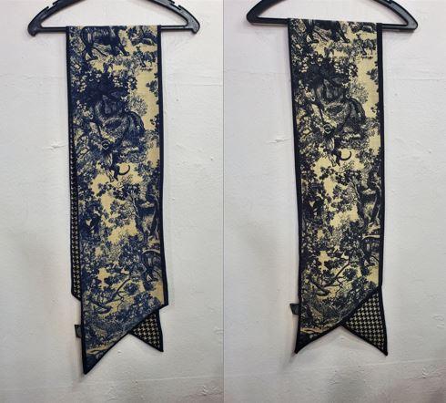 하운드수묵화이중스카프