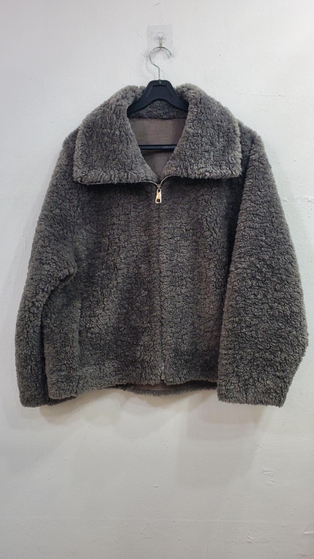 뽀글이퍼하프자켓