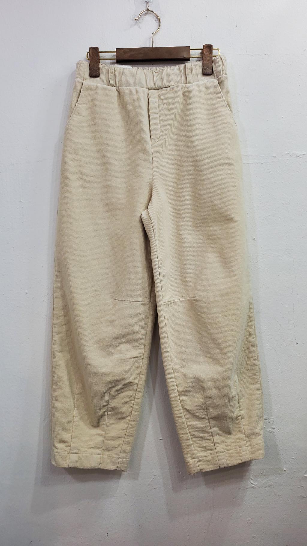 밑단비조단추골덴바지