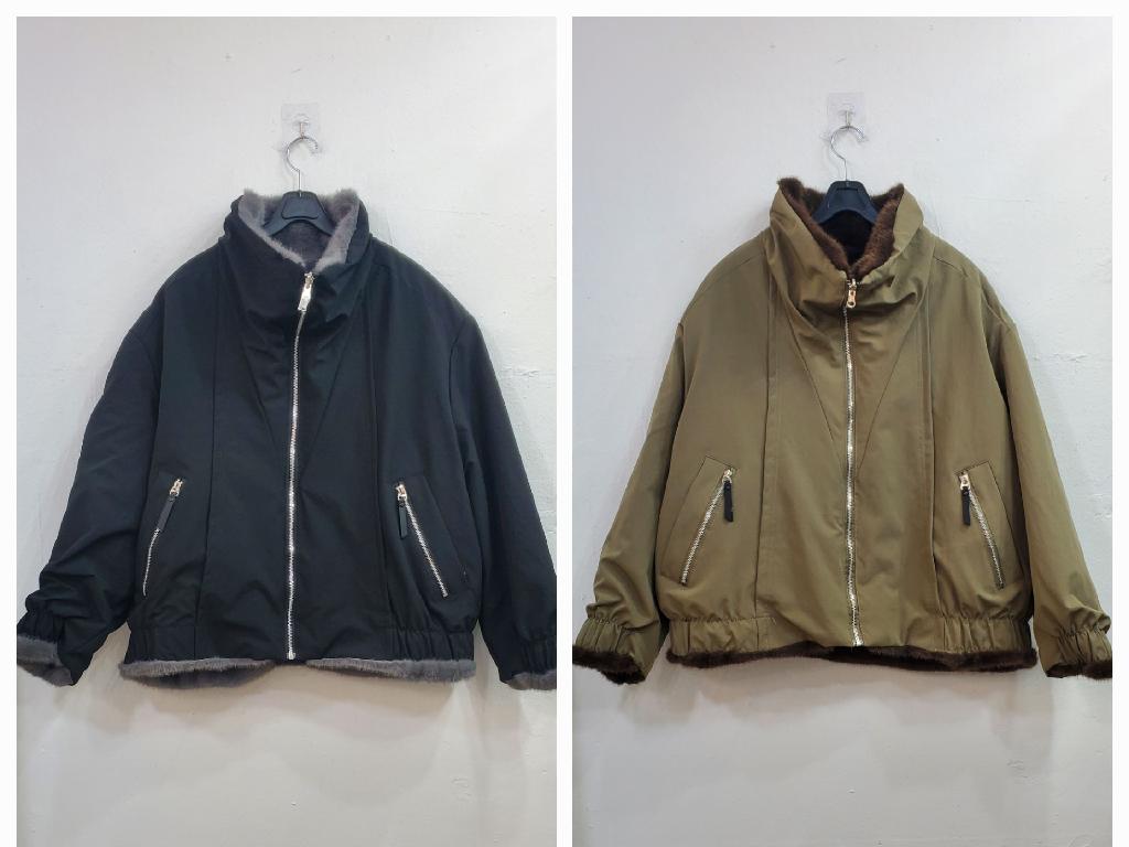 리버시블속밍크점퍼