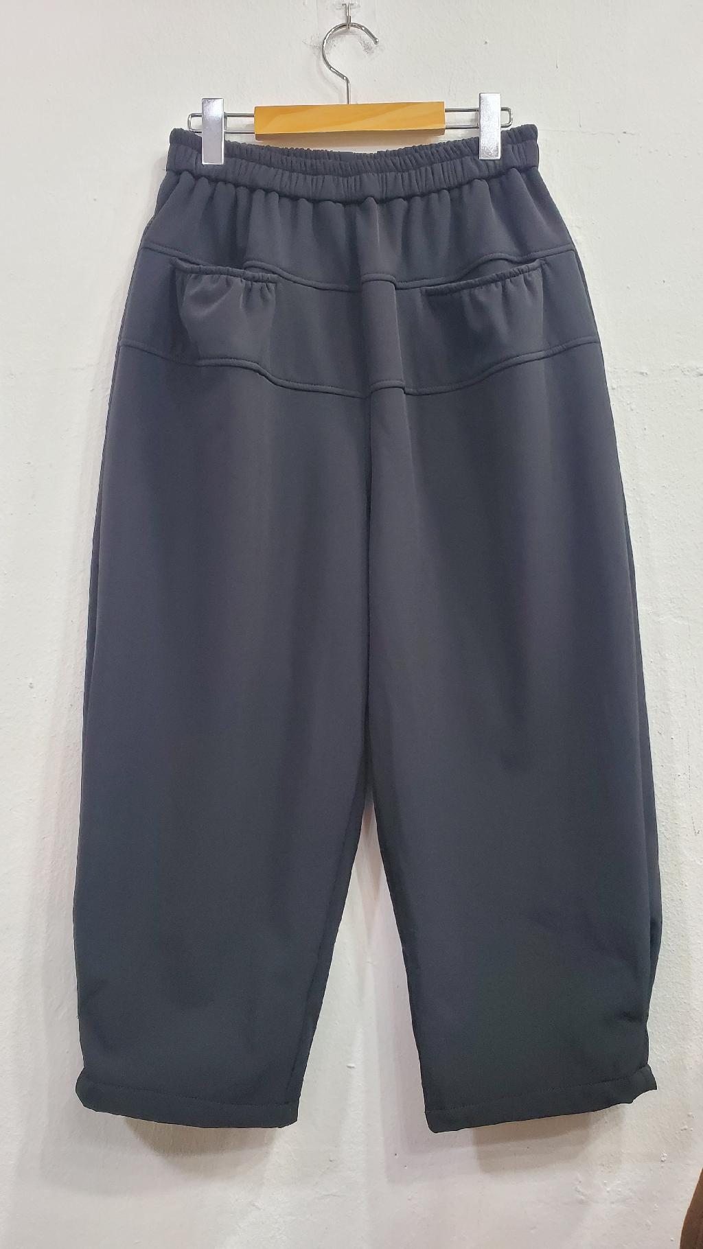 셔링입체주머니바지