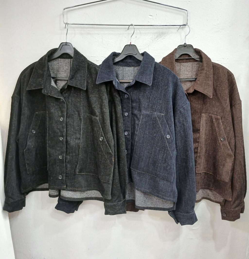 기모벨벳옆포켓셔자켓