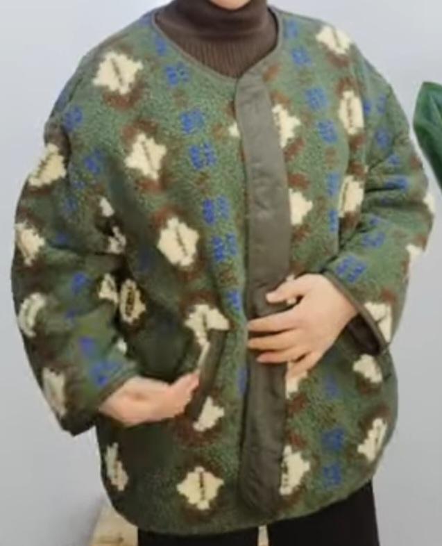 양면뽀글이항아리점퍼