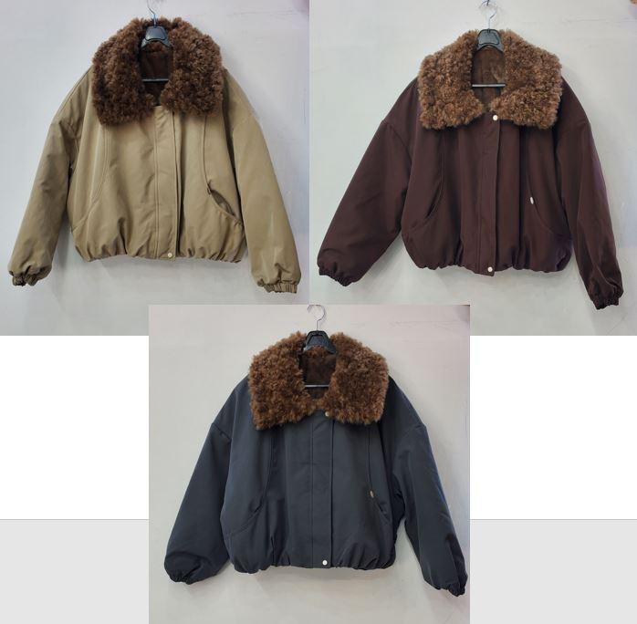 곱슬이털카라야상자켓