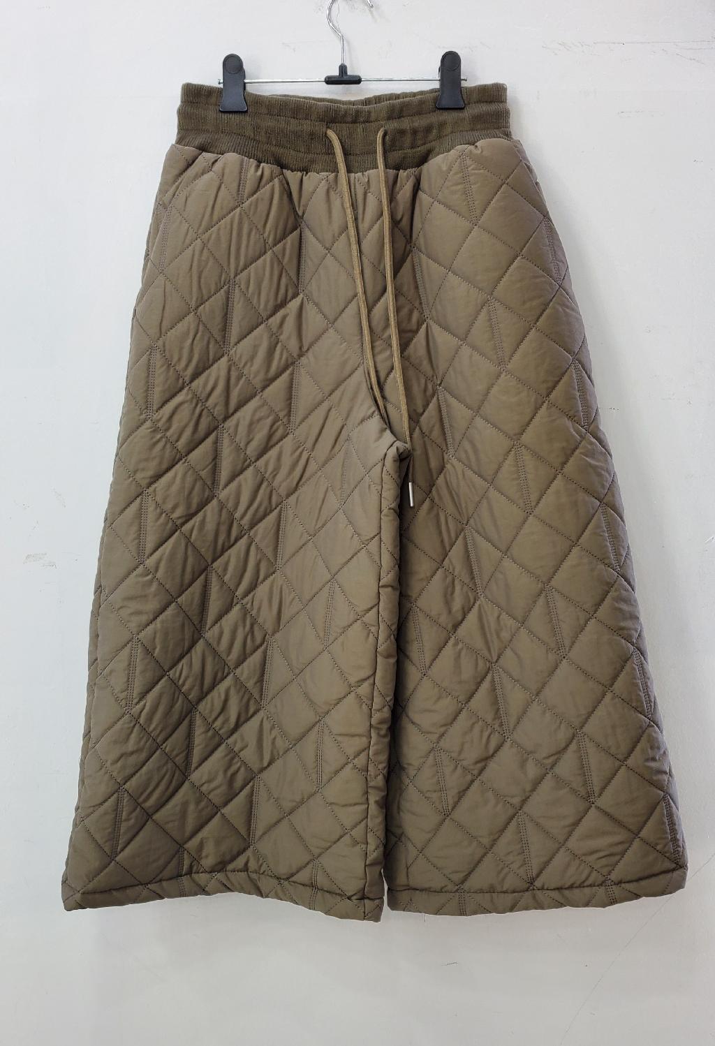 이슈패딩롱통바지