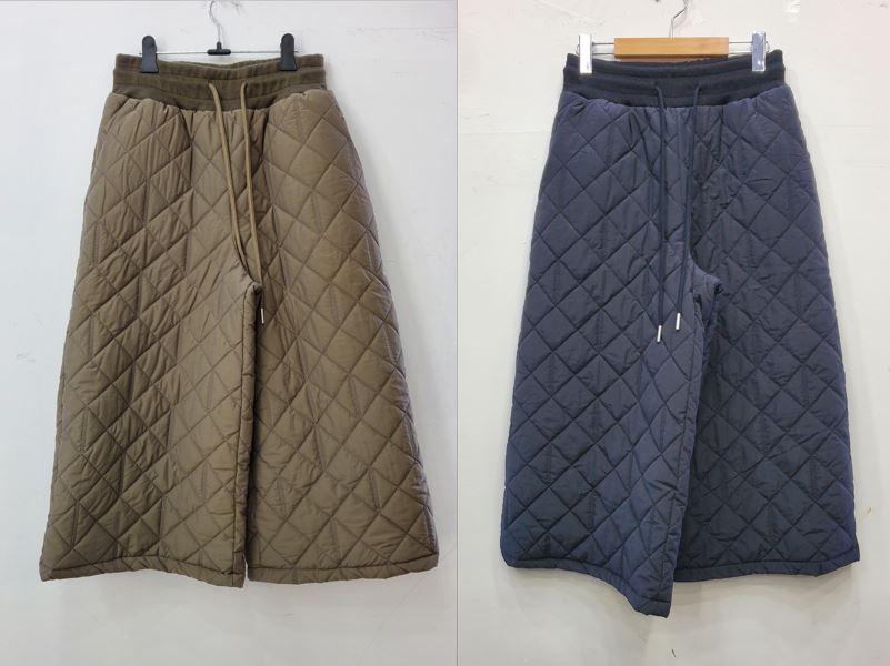 이슈패딩롱통바지