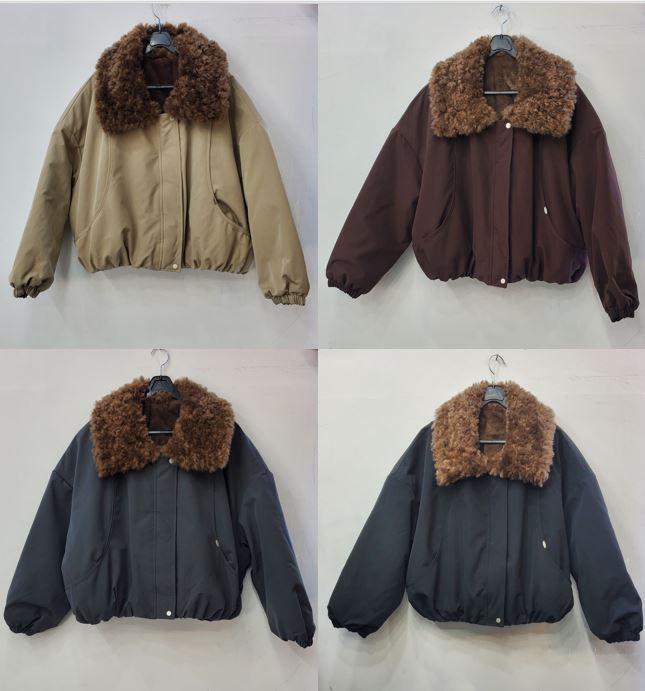 곱슬이털카라야상자켓