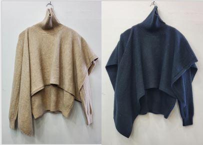 넥워머케이프브이니트세트