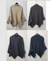 사선가오리반목니트