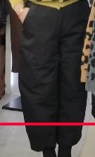 밑단다트패딩바지