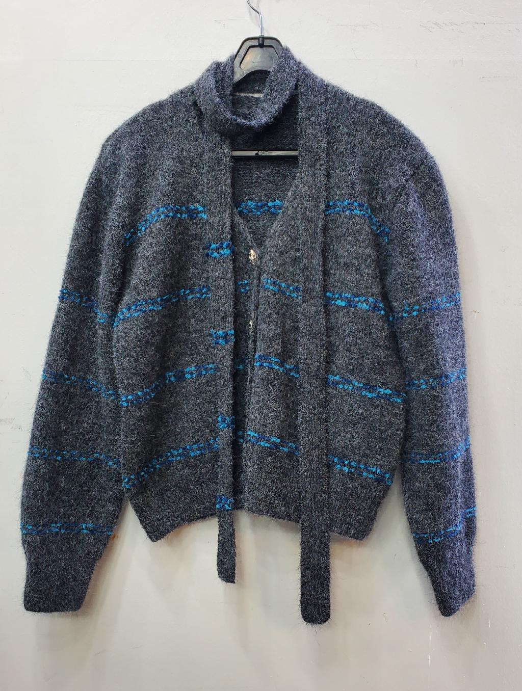 쁘띠머플러가디건