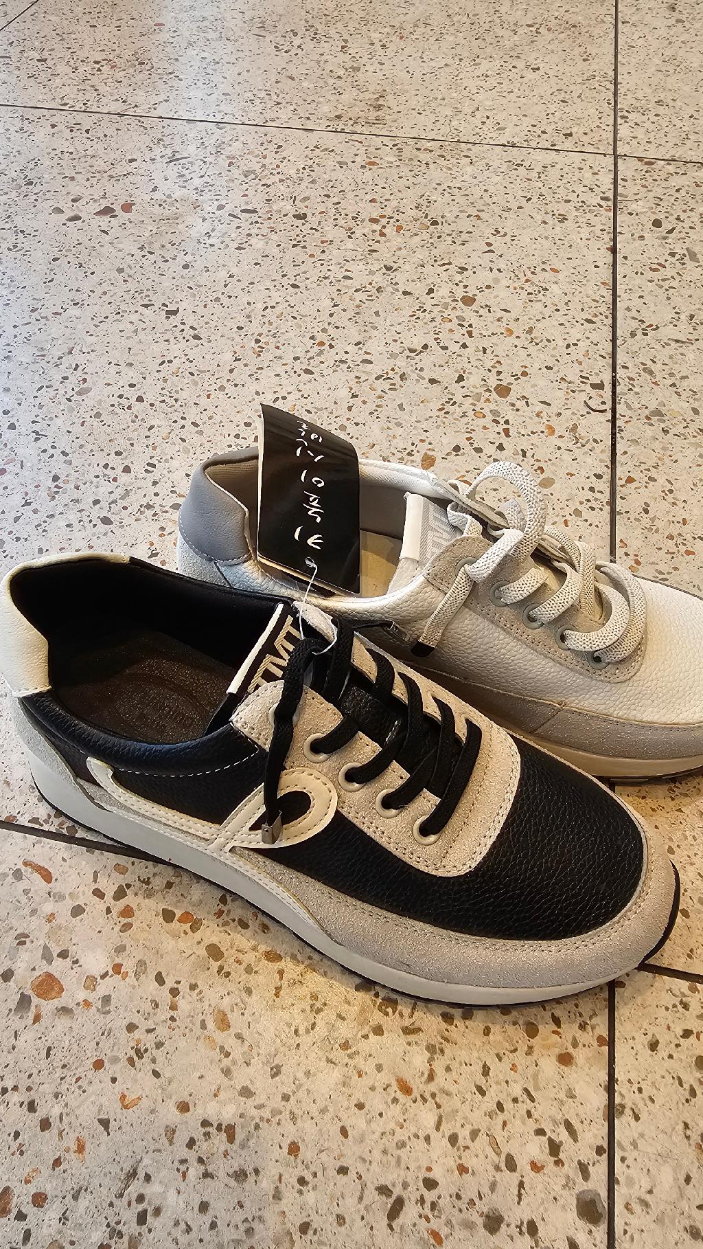 1번)P040가죽키높이운동화