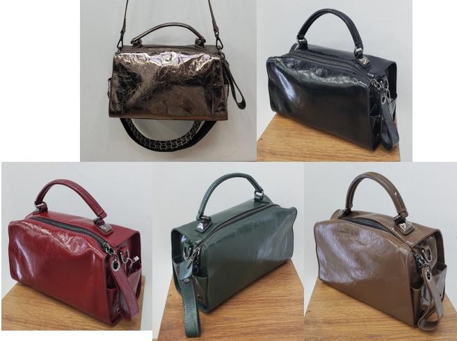 6002호일코팅소가죽가방(대자)27X17X10