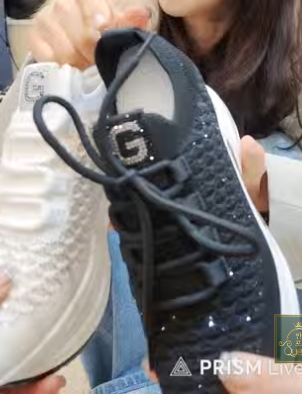 207-9번)244니트큐빅키높이운동화