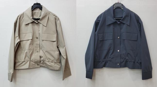 투포켓단추셧자켓