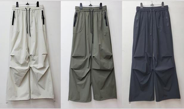 무릎주름조거바지