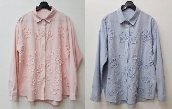 핸드자수패치플라워