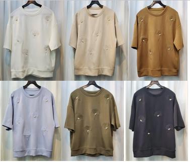 은행잎자수진주티