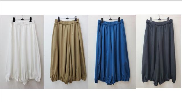 핀탁허리밴딩통바지