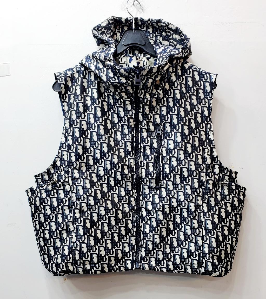 디*패턴후드조끼(쟈가드원단)