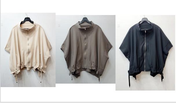 허리스트링집업판초