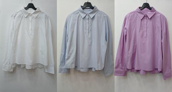 더블뒷절개셔츠