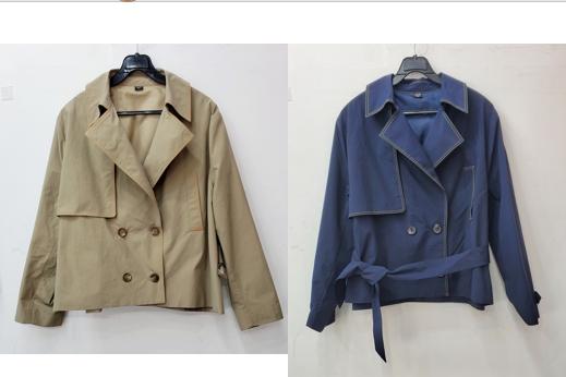 스티치바바리하프자켓