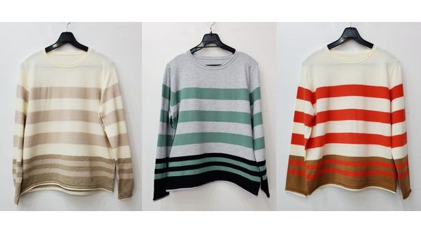 삼색단가라니트